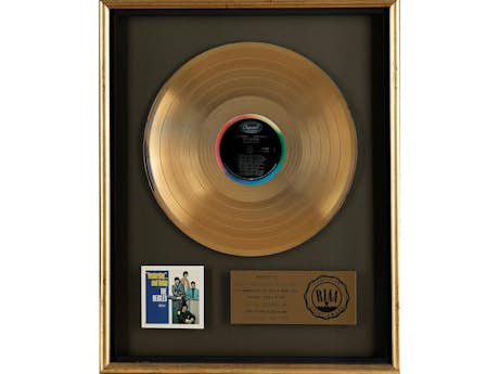 Goldene Schallplatte der Beatles
